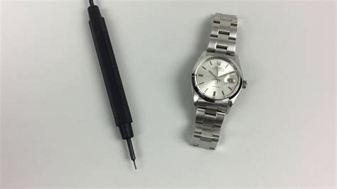 how to adjust vintage rolex oyster bracelet|rolex bracelet adjustment tool.